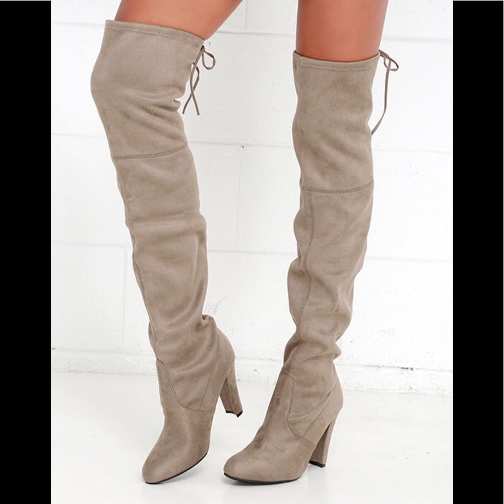 Steve Madden Gorgeous Over the Knee Boots, S 8 1/2
